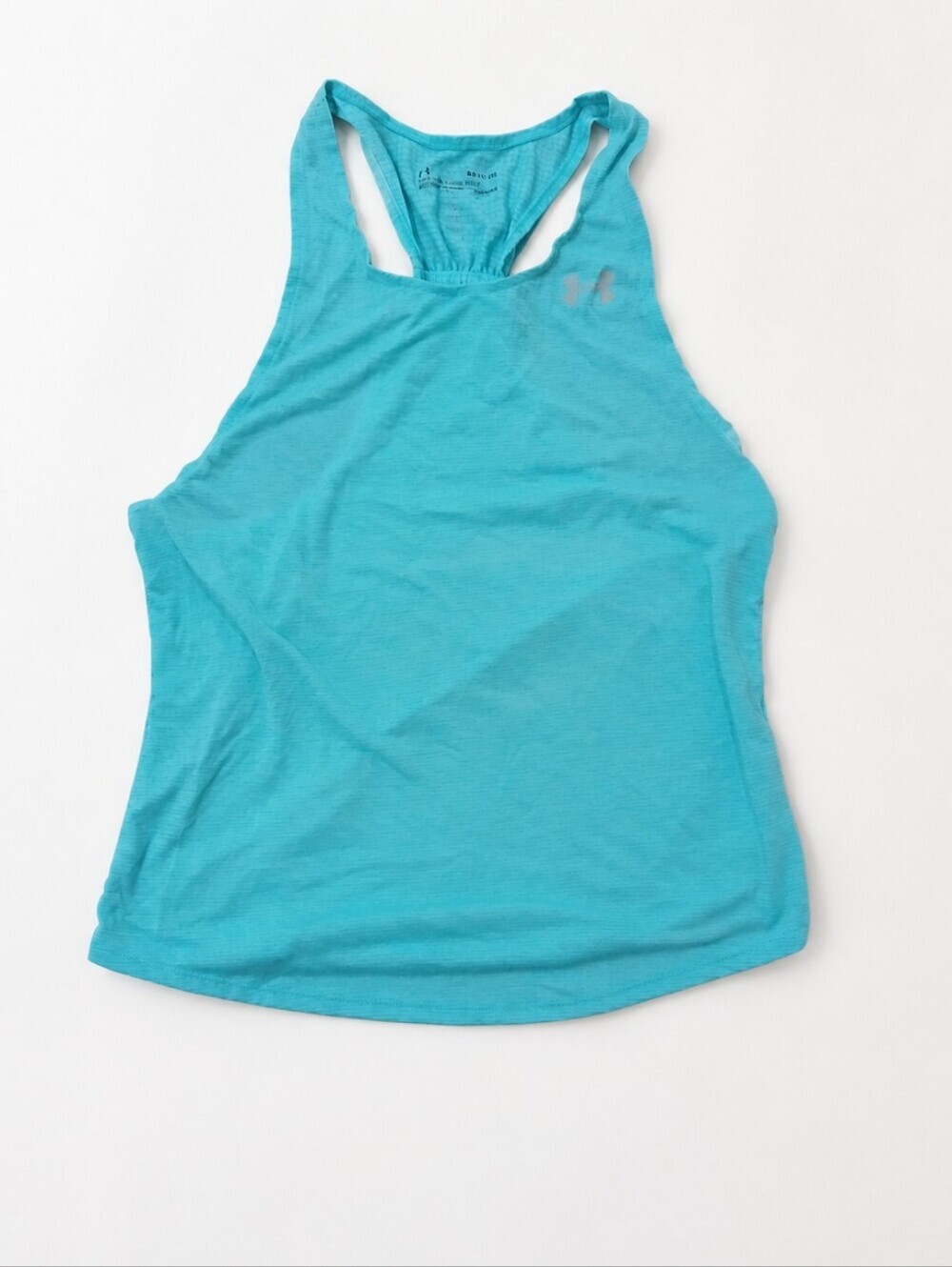 Under Armour | HeatGear Tank Top |  Racerback Athletic Shirt | Small P2P: 17"